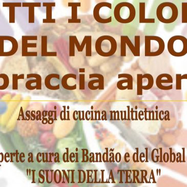 Tutti i colori del mondo…a braccia aperte