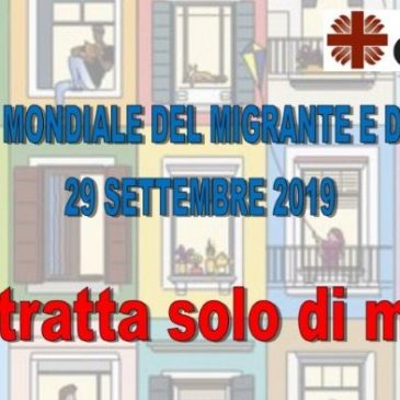 105° Giornata mondiale del migrante e del rifugiato