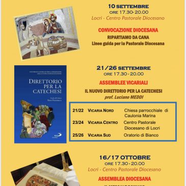 Sane procedure da seguire per la convocazione diocesana