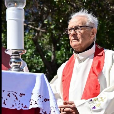 Lettera del Vescovo in occasione del 70 anniversario di sacerdozio di Mons. Laganà